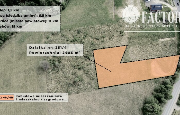 małopolskie, gorlicki, Działka na sprzedaż